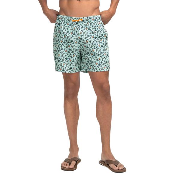 NEW SOUTHERN TIDE men's swim shorts in shot o clock